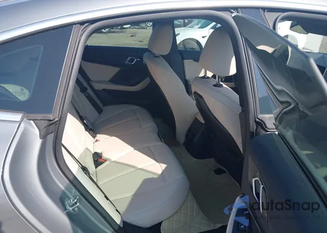 2022 BMW 228 Gran Coupe I Sdrive from USA, damaged, VIN WBA53AK08N7K04055